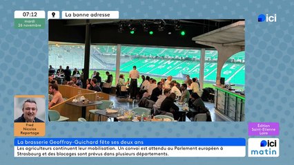 26/11/2024 - ICI Matin France Bleu Saint-Étienne Loire en vidéo