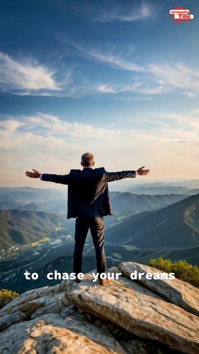 Chase the Impossible: Start Your Day with Courage👍🏻
