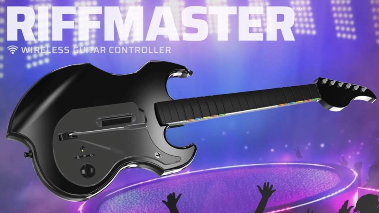 »get ready to rock!« der gitarren-controller pdp riffmaster im trailer
