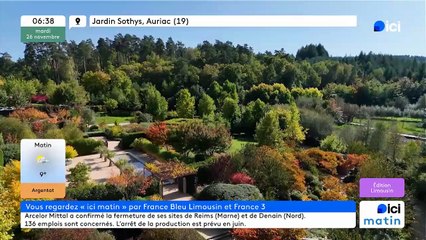 26/11/2024 - ICI Matin France Bleu Limousin en vidéo