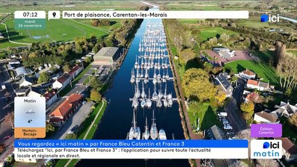 26/11/2024 - ICI Matin France Bleu Cotentin en vidéo