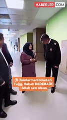 Kar nedeniyle zor şartlarda doğan mucize bebeğin ismini Vali Gökmen Çiçek koydu