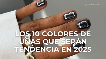 Los 10 colores de uñas que serán tendencia en 2025