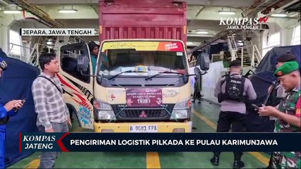 Pengiriman Logistik Pilkada ke Pulau Karimunjawa