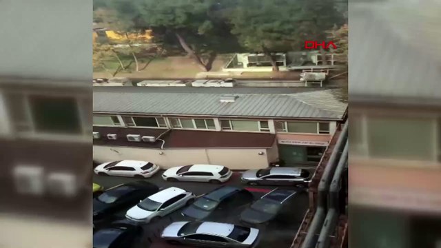 İstanbul Eğitim ve Araştırma Hastanesi'nde yangın