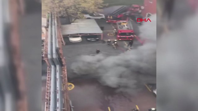 İstanbul Eğitim ve Araştırma Hastanesi'nde yangın