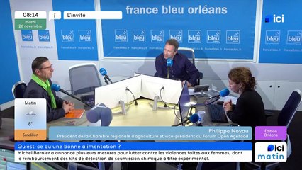 L'invité d'ICI Matin : Philippe Noyau