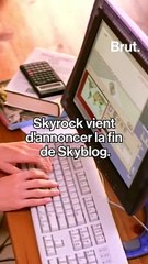 Skyrock vient d’annoncer la fin de Skyblog.