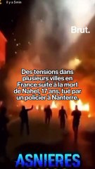 Des tensions dans plusieurs villes en France suite à la mort de Nahel à Nanterre.