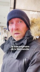 Rémy, sans-abri, combat le froid