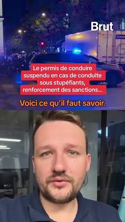 Sanctions envers les personnes conduisant sous stupéfiants