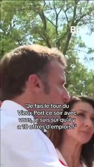 Emmanuel Macron récidive