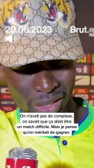 Mané s'exprime après la victoire contre le Brésil
