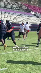 Au stade avec les Mousquetaires de Paris
