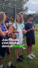 "Ça fait du bien de sentir qu'on peut aider un petit être vivant qui a plein d'amour à nous donner."
