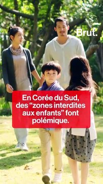 En Corée du Sud, des zones interdites aux enfants font polémique.
