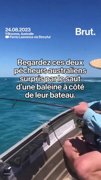 Grosse frayeur pour ces deux pêcheurs australiens