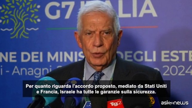 Borrell: non ci sono scuse per non attuare la tregua in Libano