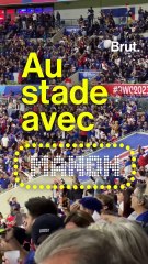 Au stade avec Manon, sourde profonde