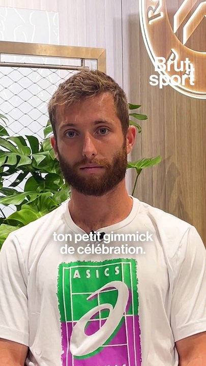 Corentin Moutet et son amour du public de Roland-Garros