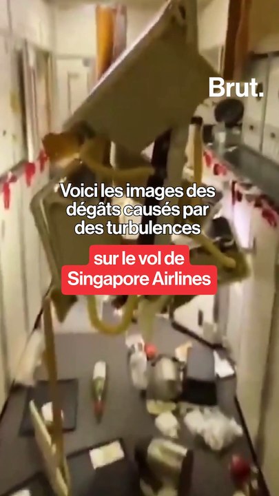 Les dégâts impressionnants causés par des turbulences sur le vol SQ321 Singapore Airlines.