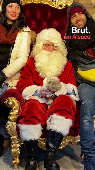 Un jour avec les Pères Noël du marché de Strasbourg