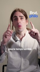 Ce qui se joue dans notre perception du temps, par Axel Fouquet - BRUT PHILO