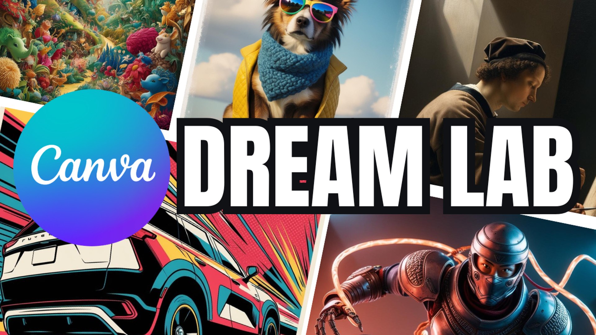 Créer des DESIGNS avec L'IA sur CANVA