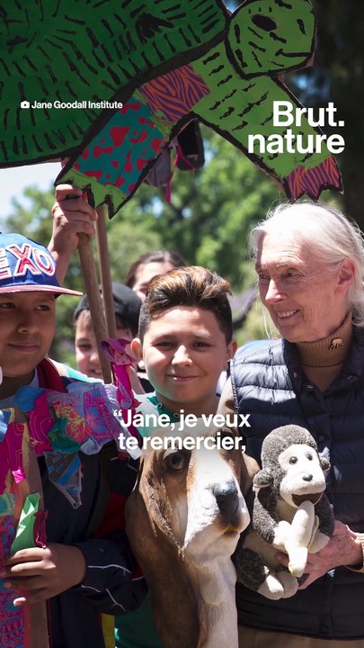 Jane Goodall a un message pour la jeunesse