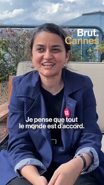 La réalisatrice indienne Payal Kapadia, lauréate du Grand Prix de #Cannes2024