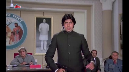आज एक अंगूठा छाप शिक्षा मंत्री बनेगा - Amitabh Bachchan - Kader Khan - Climax