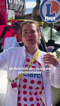 À bord du poireau du Tour de France