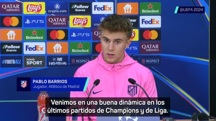 Barrios: "Tengo que esforzarme más en los últimos metros"