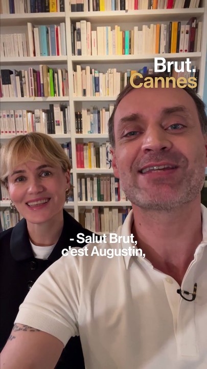 Cannes 2024 : Judith Godrèche discute avec Augustin Trapenard