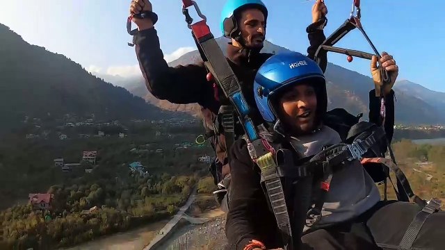 Sky High Adventures: Paragliding in Manali with Adorable Adventures!