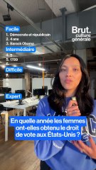 Brut culture générale - Quiz spécial élection US