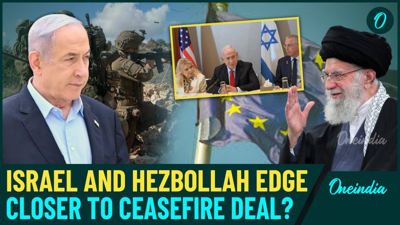 Israel Cabinet to Vote on US-Brokered Truce; US, EU, UN push for peace, Hezbollah fire Rockets|WATCH