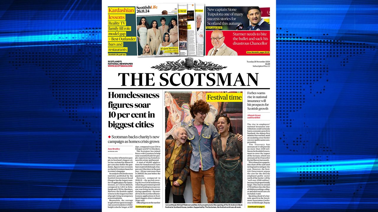 The Scotsman Bulletin Tuesday November 26 2024 #Iona