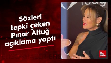 'Benden köylü kadını çıkmaz' sözleri tepki çeken Pınar Altuğ, açıklama yaptı
