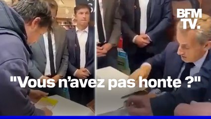 À Marseille, un professeur interpelle Nicolas Sarkozy sur ses récents propos à l'encontre de la profession