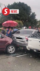 Fatal three-vehicle crash kills two in Pekan