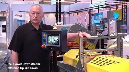 Up-Cut Saws Downstream Extrusion Equipment