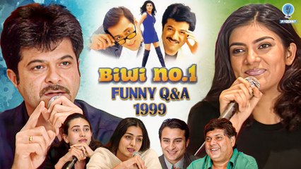 Biwi No.1 Original Press Conference (1999): Saif Ali Khan, Anil Kapoor, David D, Karisma, Sushmita & Tabu
