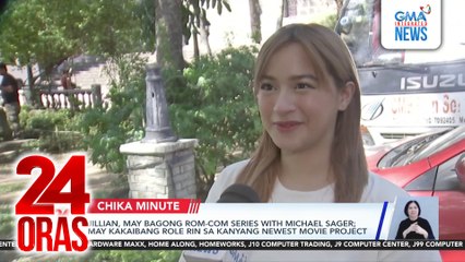Jillian Ward, may bagong rom-com series with Michael Sager; may kakaibang role rin sa kanyang newest movie project | 24 Oras