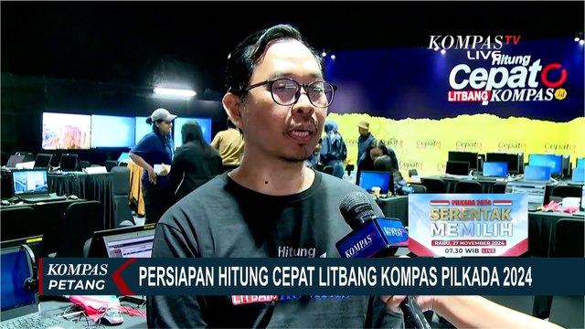 Litbang Kompas Gelar Simulasi Hitung Cepat Pilkada Serentak 2024 | SERIAL PILKADA
