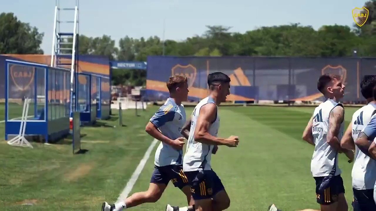Boca entrenó en su predio de cara a la semifinal de la Copa Argentina frente a Vélez