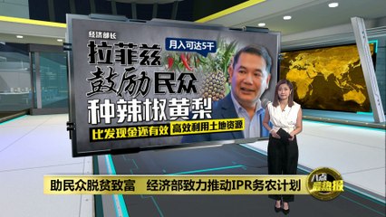 经济部推动IPR计划助民众脱贫，月入超5千令吉的农业创业机会🌱