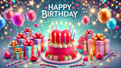 Happy Birthday Song for Special Day 💖💖 Birthday Countdown 10.9.8.....1 🎼