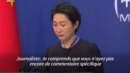 La Chine se dit ouverte au "dialogue" avec les États-Unis après les menaces de Trump