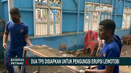 Dua TPS Disiapkan untuk 200 Warga Pengungsi Erupsi Gunung Lewotobi | SERIAL PILKADA